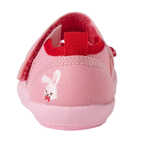 Double Raschel Mesh Sandals for Kids - Sweet Gingham Ribbon