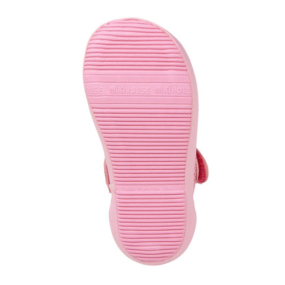 Double Raschel Mesh Sandals for Kids - Sweet Gingham Ribbon
