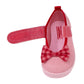 Double Raschel Mesh Sandals for Kids - Sweet Gingham Ribbon