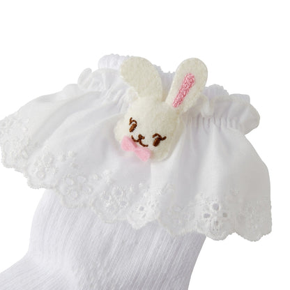 Clover Eyelet Lace Socks