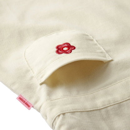 Sweet Gingham Blossom Jumper Skirt