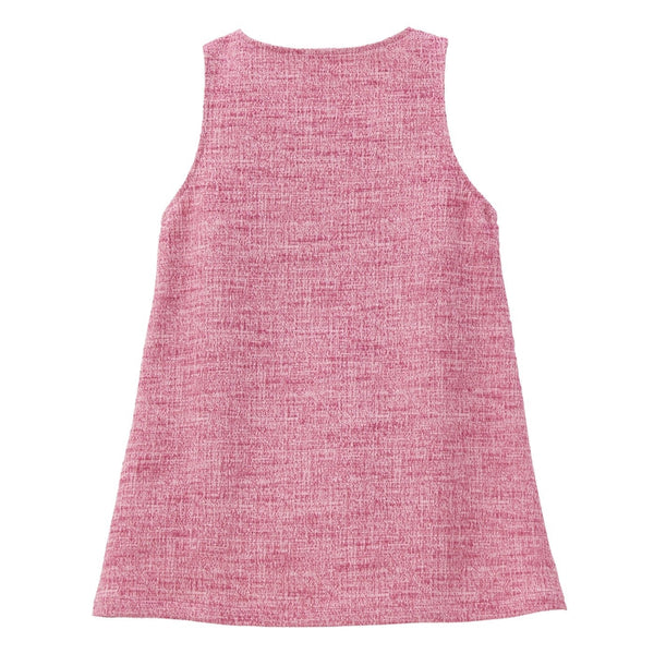 Sweet Strawberry Tweed Jumper Skirt