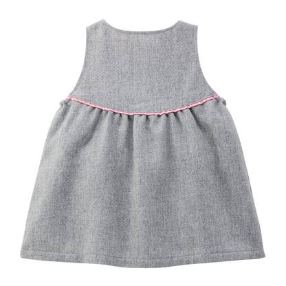 Seasonal Gray x Pink Jumper Skirt