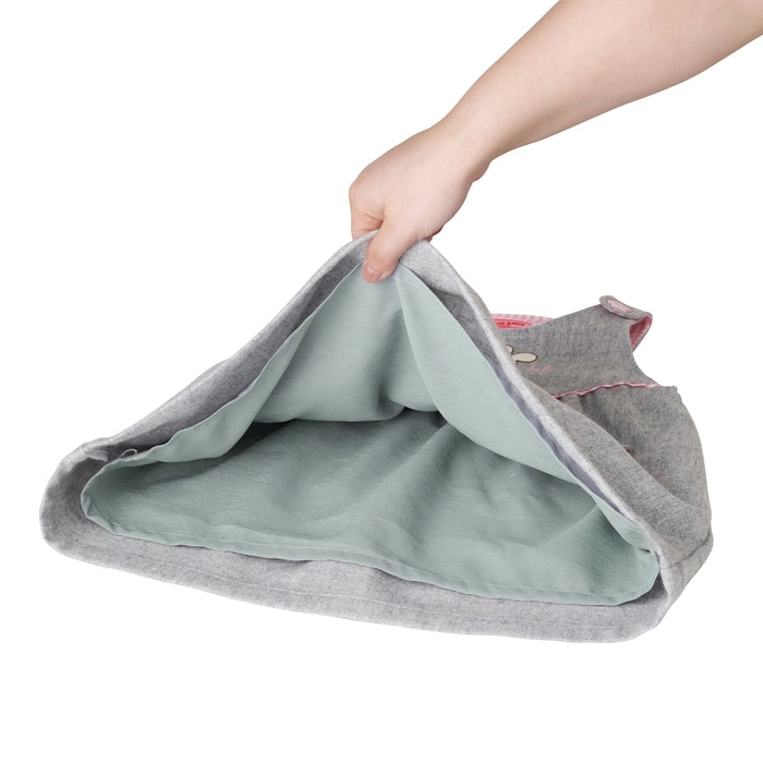 Seasonal Gray x Pink Jumper Skirt