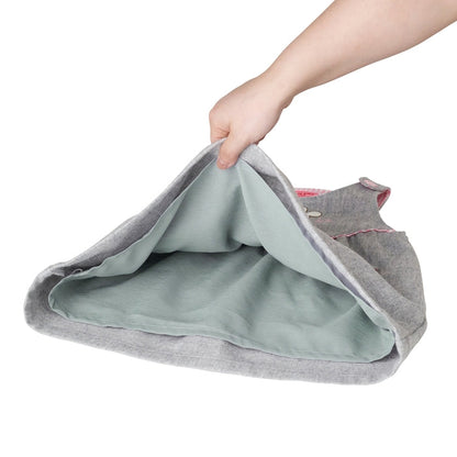 Seasonal Gray x Pink Jumper Skirt
