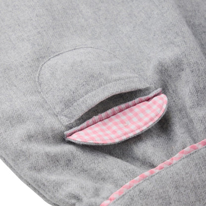 Seasonal Gray x Pink Jumper Skirt
