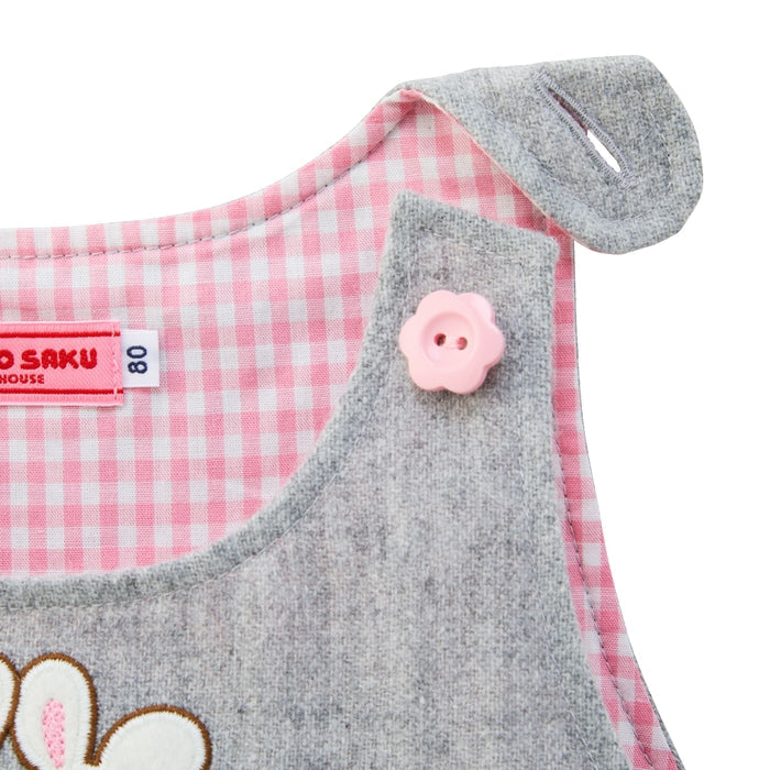 Seasonal Gray x Pink Jumper Skirt