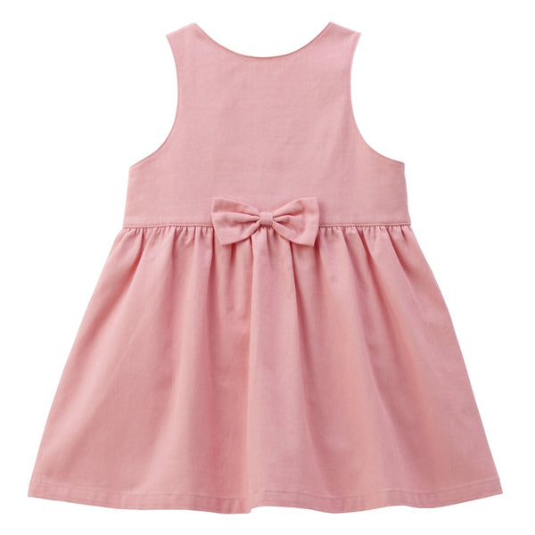 Sweet Gingham Ribbon Jumper Skirt