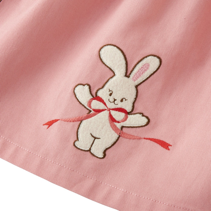 Sweet Gingham Ribbon Jumper Skirt