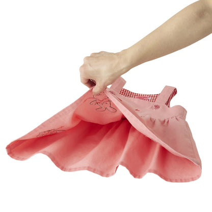 Sweet Gingham Ribbon Jumper Skirt