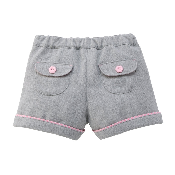Seasonal Gray x Pink Shorts
