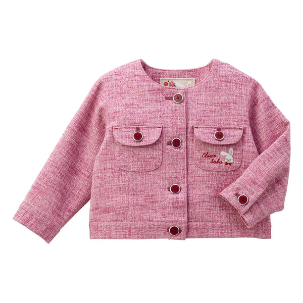 Sweet Strawberry Tweed Jacket