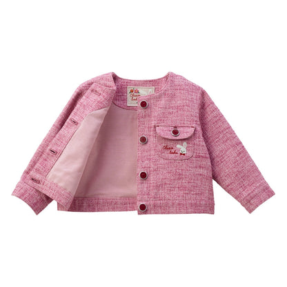 Sweet Strawberry Tweed Jacket