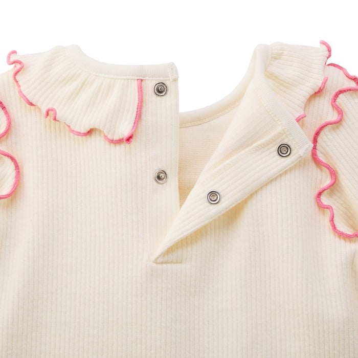 Best Friend Boa Frill Tee