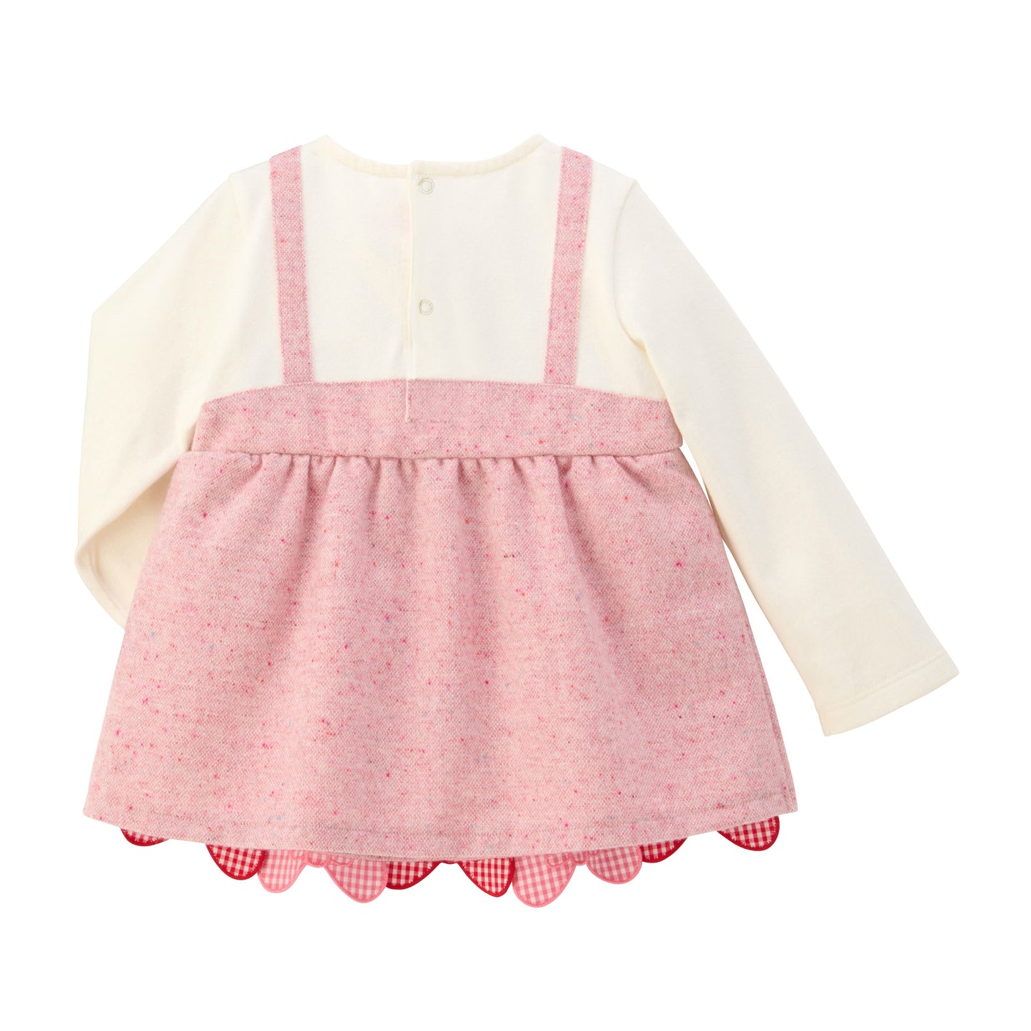 Little Charming Sketches Tweed Ribbon Tee