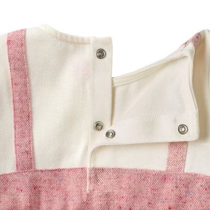 Little Charming Sketches Tweed Ribbon Tee