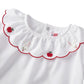 Sweet Apple Frill Collar Blouse
