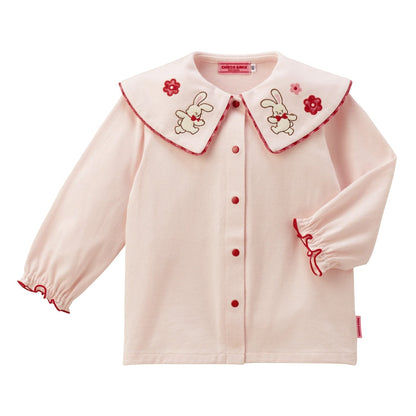 Sweet Gingham Collar Blouse