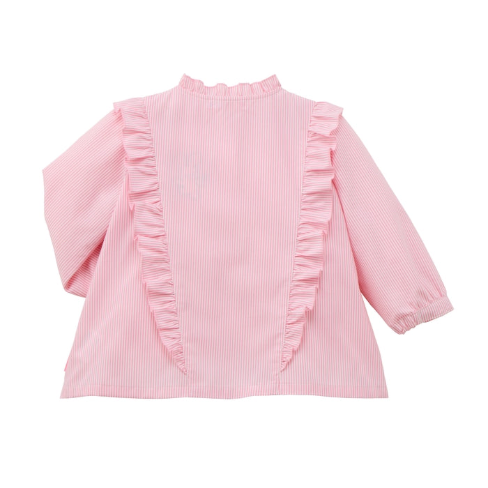 Sparkling Snow Crystal Frill Blouse