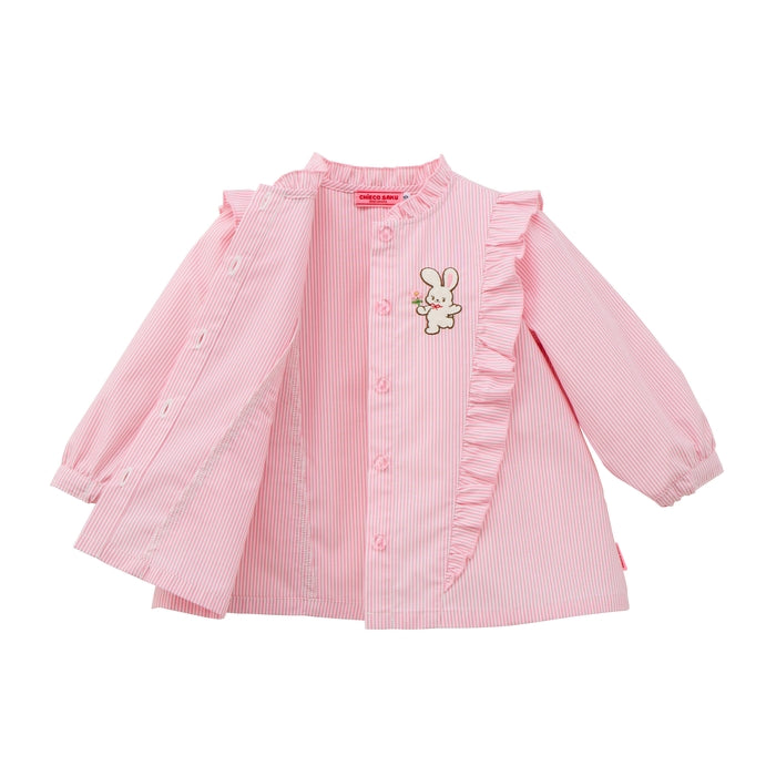 Sparkling Snow Crystal Frill Blouse