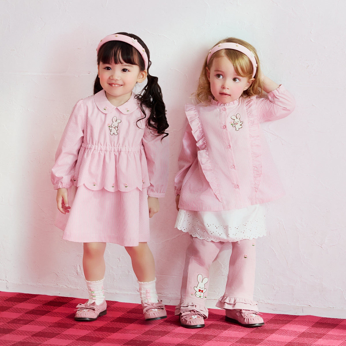 Sparkling Snow Crystal Frill Blouse