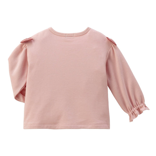 Sweet Gingham Ribbon Sweatshirt