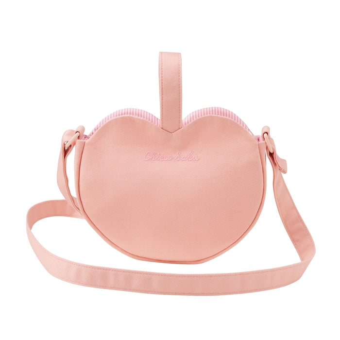 Sparkling Snow Crystal Heart Bag