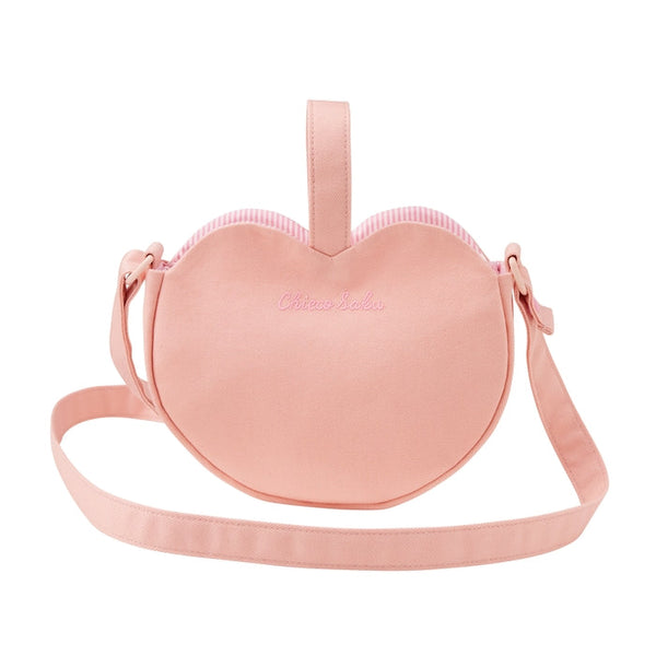 Sparkling Snow Crystal Heart Bag