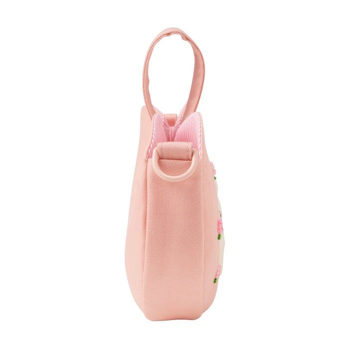 Sparkling Snow Crystal Heart Bag