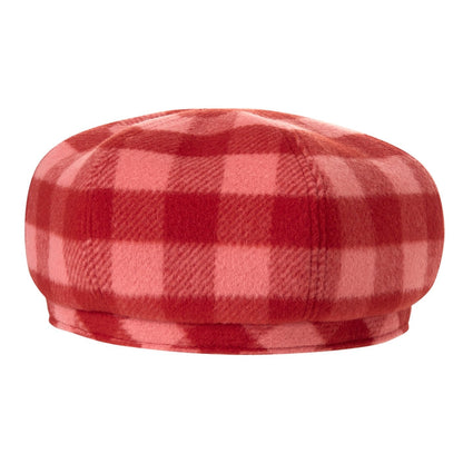 Sweet Plaid Wool Beret