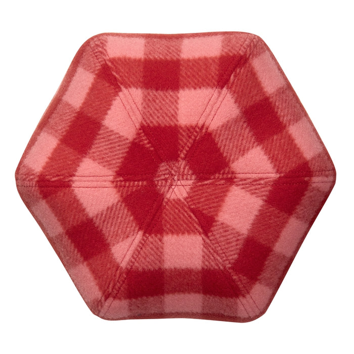 Sweet Plaid Wool Beret