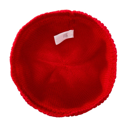 Sweet Scalloped Pom-Pom Beanie