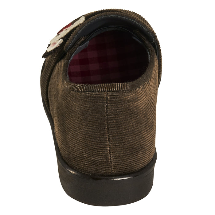 Sweet Logo Corduroy Loafers