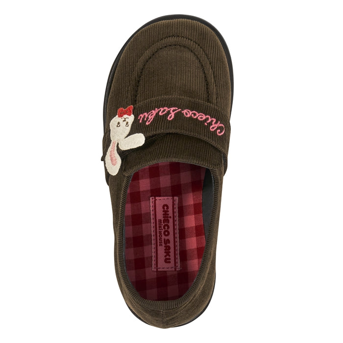 Sweet Logo Corduroy Loafers