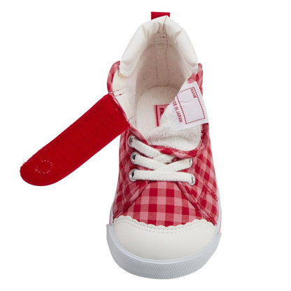 Sweet Gingham Sneakers for Kids