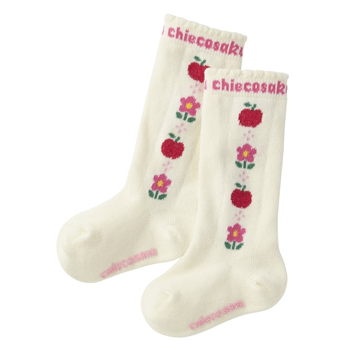 Sweet Apple Logo High Socks