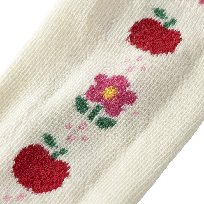 Sweet Apple Logo High Socks