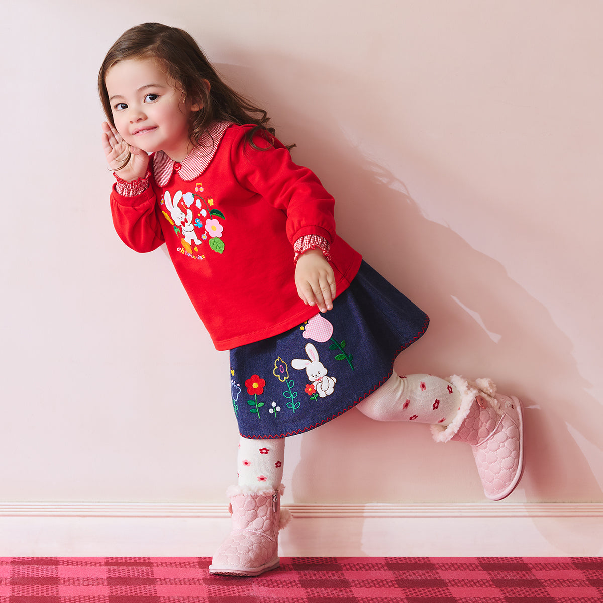 Sweet Apple Blossom Tights
