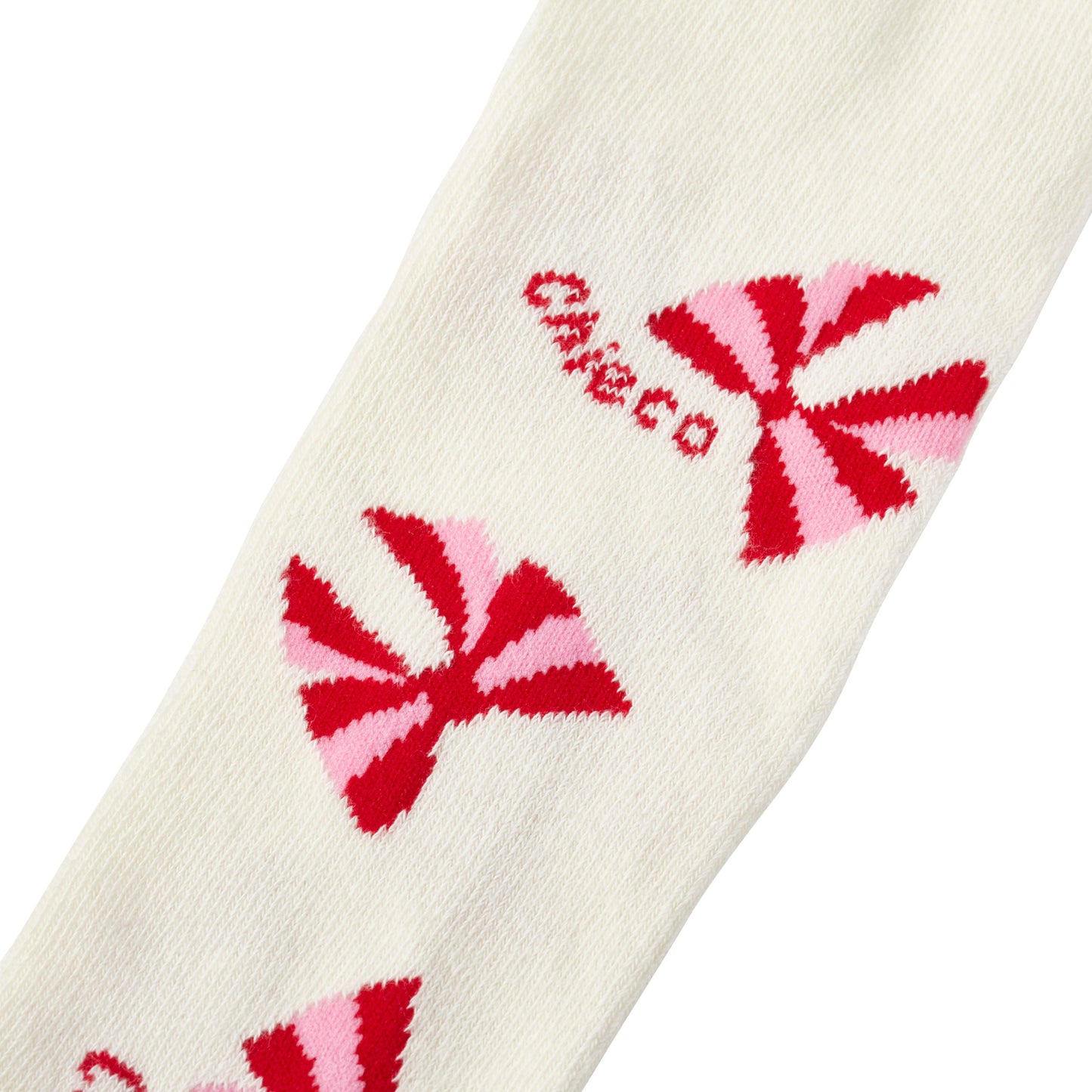 Sweet Ribbon Logo Knit Tights