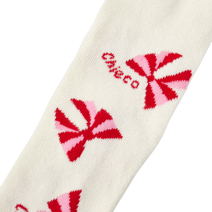 Sweet Ribbon Logo Knit Tights