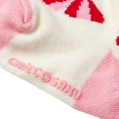 Sweet Ribbon Logo Knit Tights