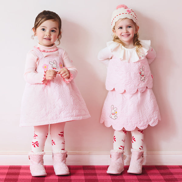 Sweet Ribbon Logo Knit Tights