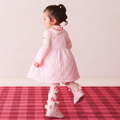 Sweet Ribbon Logo Knit Tights