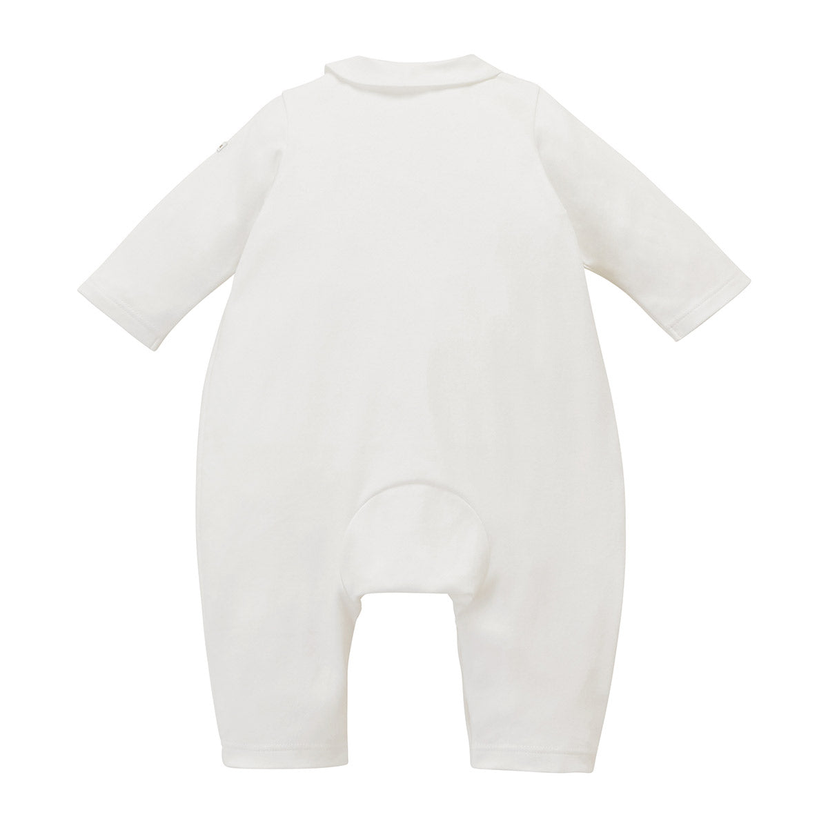 Sea Island Cotton Peter Pan Collar Coverall