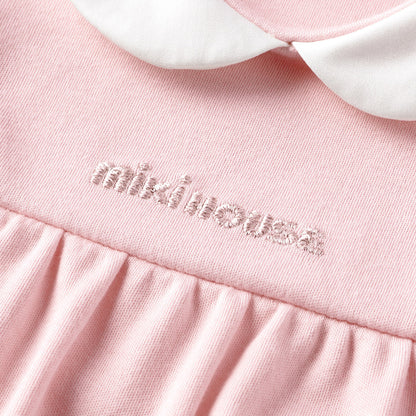 Sea Island Cotton Peter Pan Collar Coverall