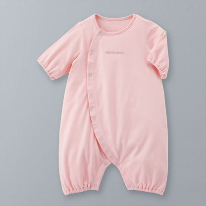 Sea Island Cotton MIKI HOUSE Logo Mini Coverall