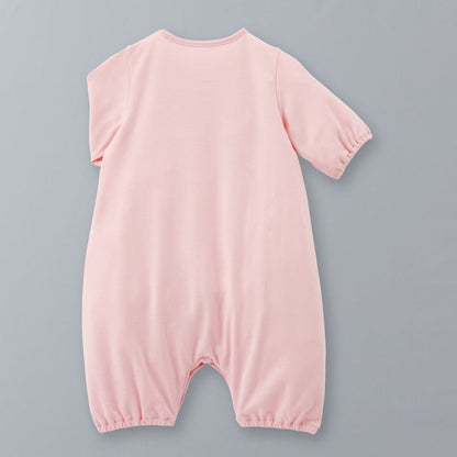 Sea Island Cotton MIKI HOUSE Logo Mini Coverall
