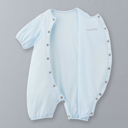 Sea Island Cotton MIKI HOUSE Logo Mini Coverall