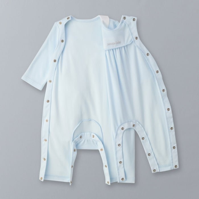 Sea Island Cotton Peter Pan Collar Coverall