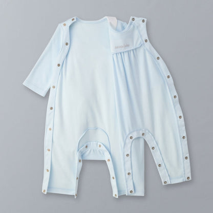 Sea Island Cotton Peter Pan Collar Coverall